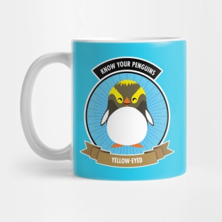 Yellow-Eyed Penguin - Know Your Penguins Mug